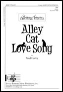 Alley Cat Love Song SSA choral sheet music cover